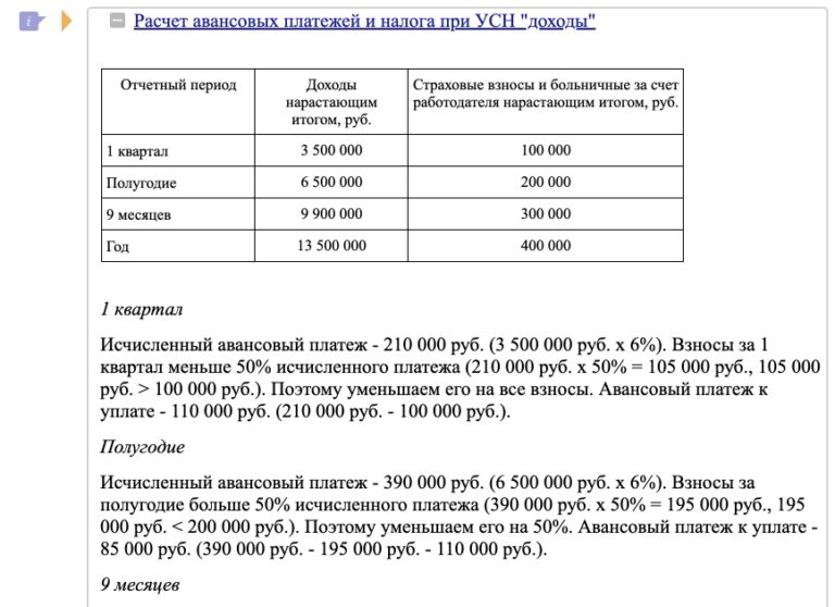 Страховые взносы не уменьшают налог усн в 1с 8