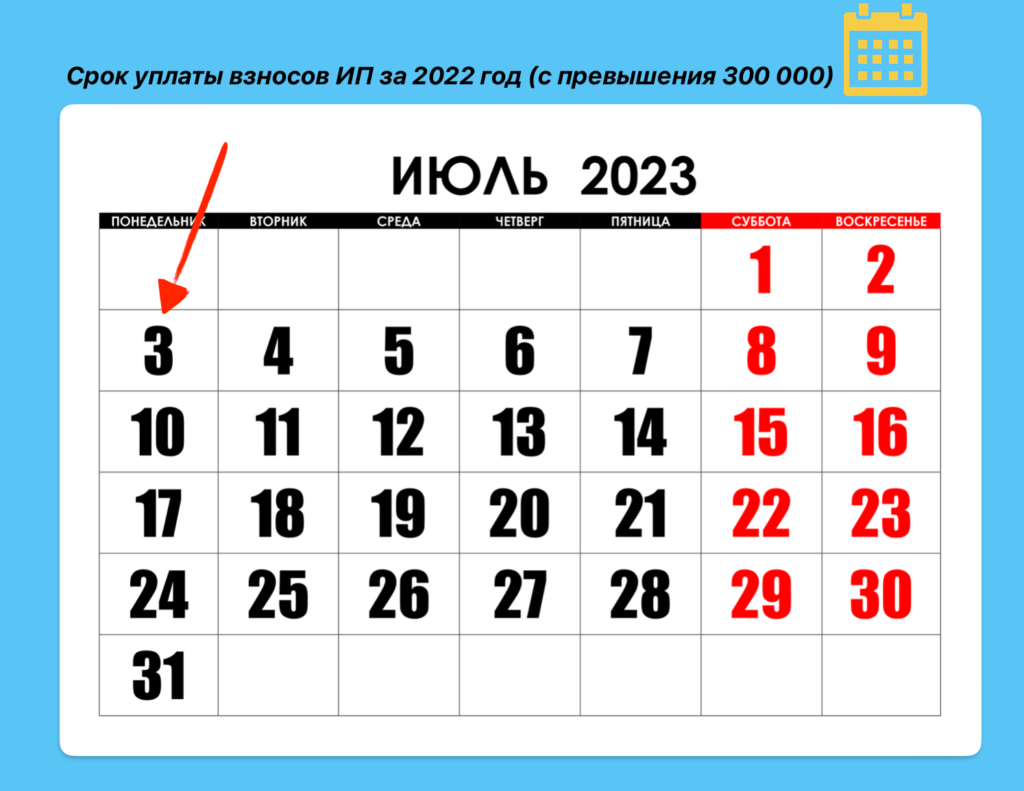 Уплата ИП страховых взносов за 2022 год с суммы сверх 300 000 р.