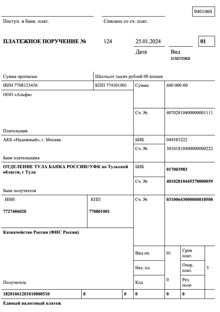 Все изменения по ЕНС с 2024 года